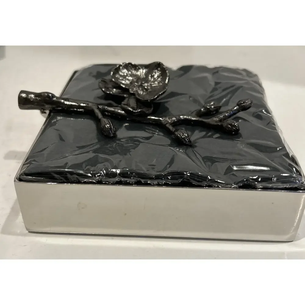 Michael Aram Black Orchid Cocktail Napkin Holder 5.25